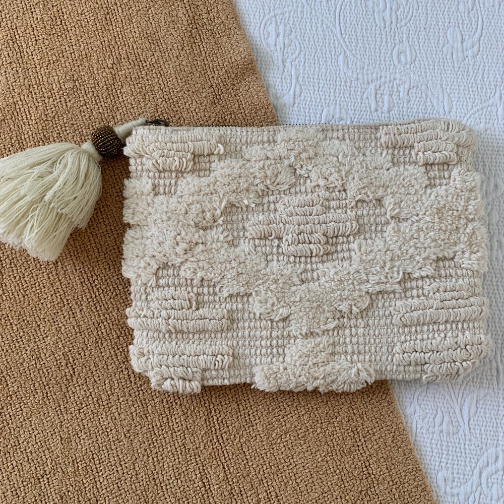 Universal Thread Light Brown Clutch - image 1